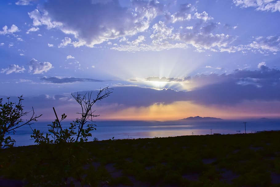 greece, santorini, sky, cloud - sky, beauty in nature, scenics - nature HD wallpaper