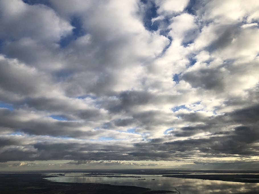 Water, sky, cloud, cloud - sky, beauty in nature, scenics - nature HD wallpaper