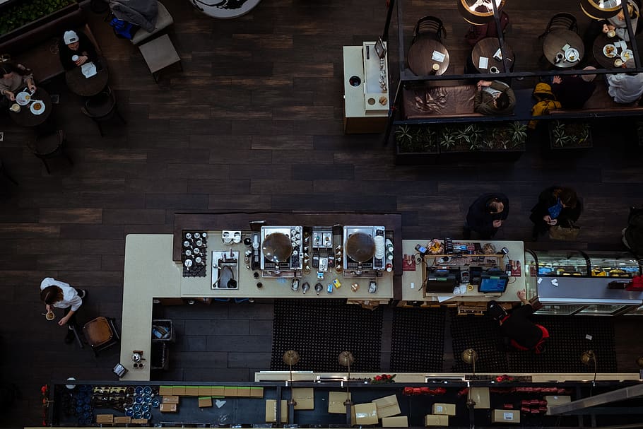 people in store, human, person, electronics, screen, display HD wallpaper