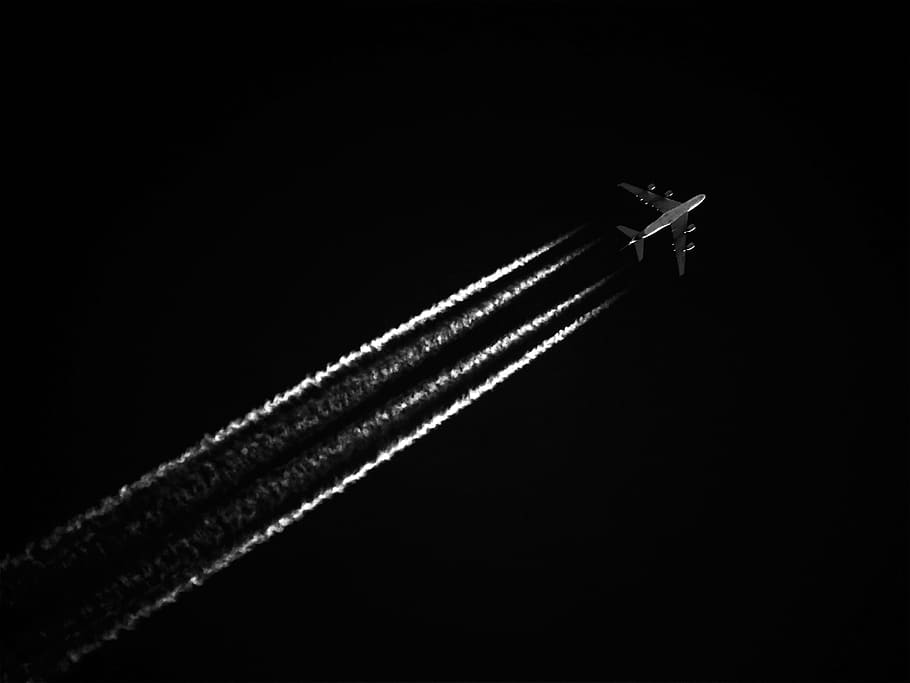 Black and White Airplane Wallpapers  Top Free Black and White Airplane  Backgrounds  WallpaperAccess