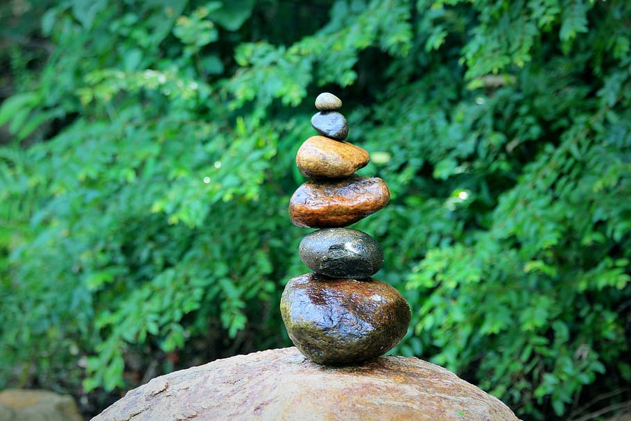 balanced, stone, rocks, stones, nature, harmony, meditation HD wallpaper