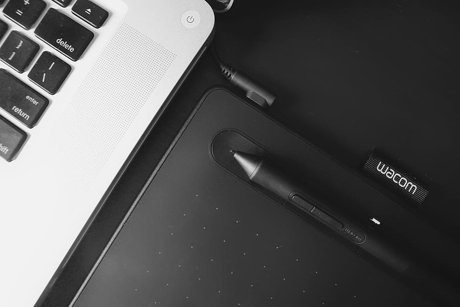 tekenpad, wacom intuos, drawtablet, technology, wireless technology HD wallpaper
