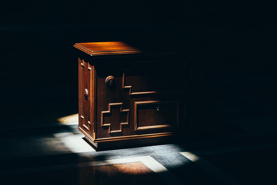 cabin, closet, light, sun, dark, contrast, furniture, indoors HD wallpaper