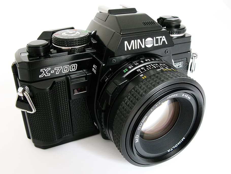 HD wallpaper: minolta x-700, 35mm film, camera, mps, japan, md 50mm, slr |  Wallpaper Flare