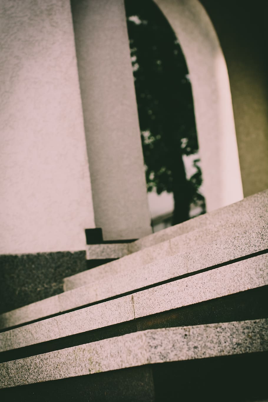 lithuania, vilnius, stairs, arch, architecture, no people, built structure HD wallpaper