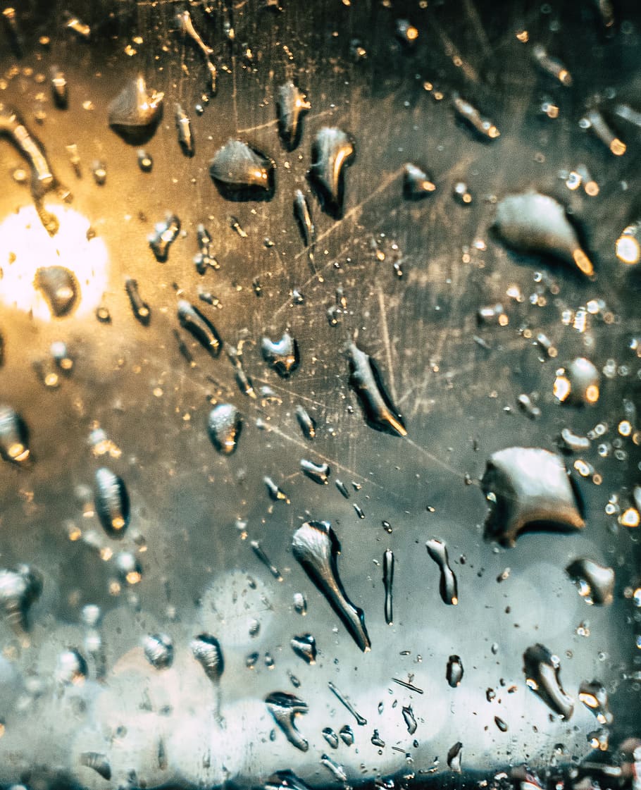 iran, tehran, drop, backgrounds, glass - material, water, close-up HD wallpaper