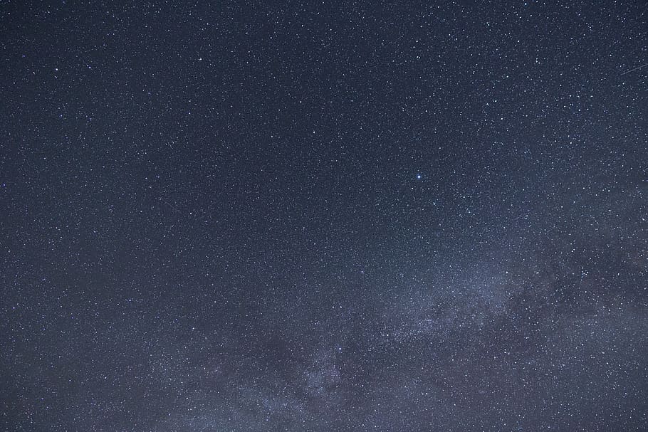 Photo of Starry Night Sky, astronomy, constellation, cosmos, galaxy