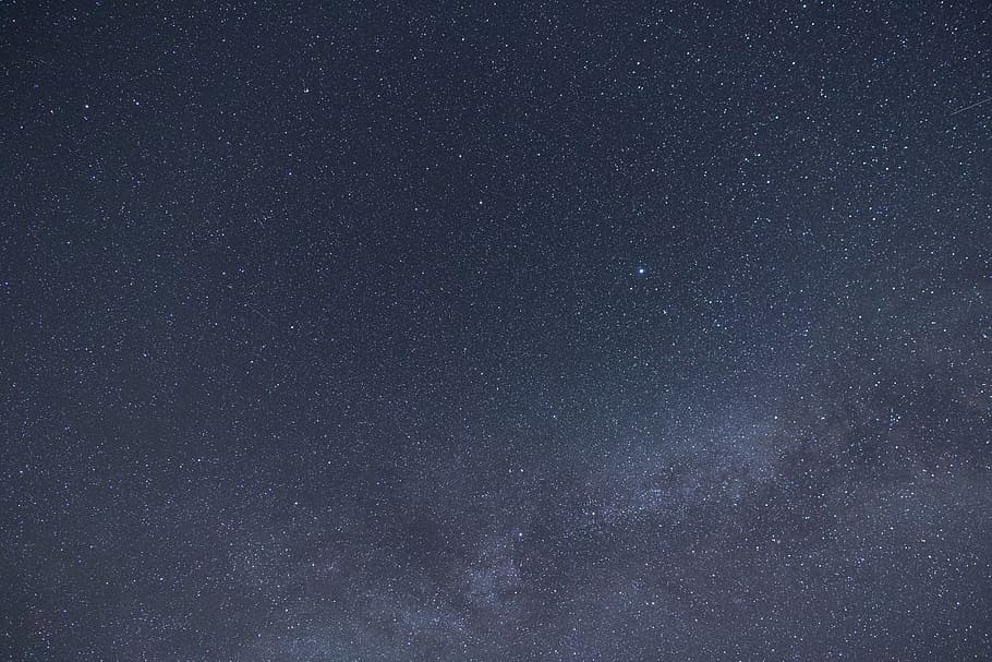 blue, gray, night, sky, stars, space, astronomy, star - space HD wallpaper