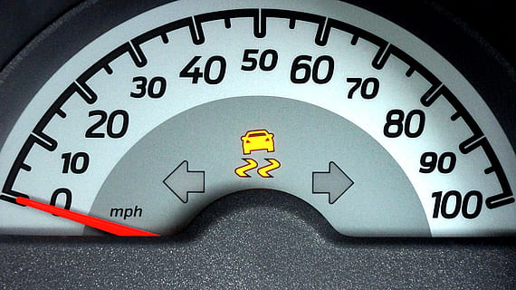 White and Grey Car Speedometer Gauge on 0 Miles Per Hour, dashboard HD wallpaper
