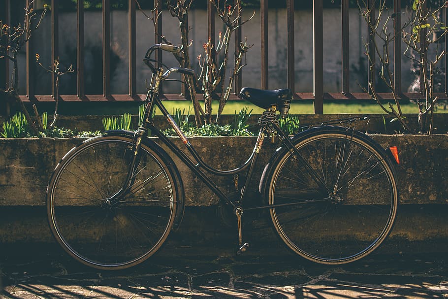 old rusty bike