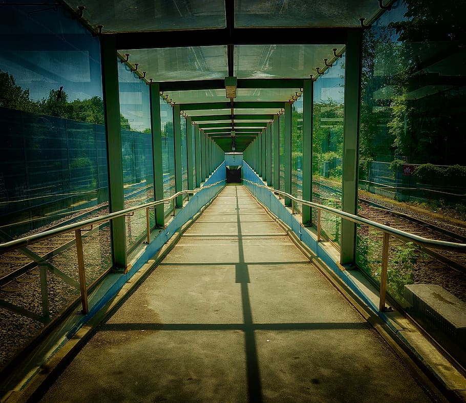 underpass, passage, away, architecture, railway underpass, gang HD wallpaper