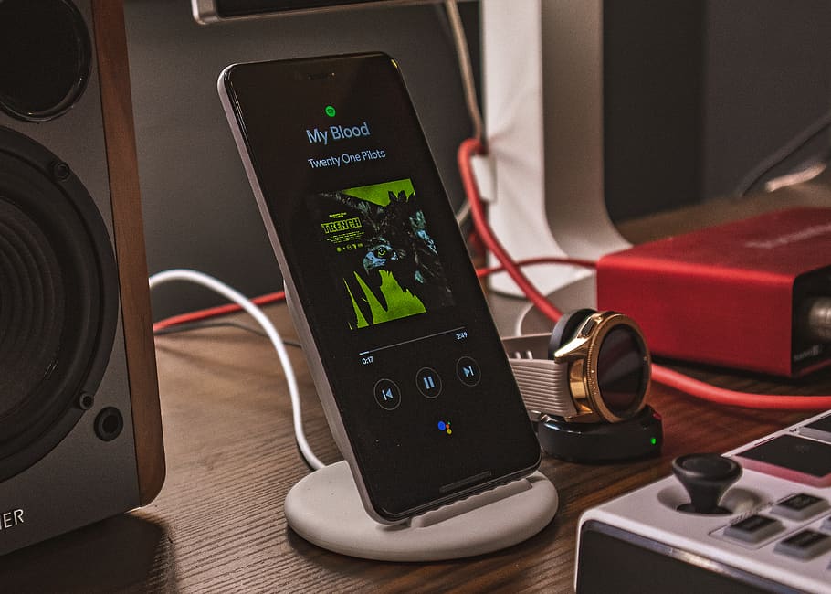 charging smartphone beside smartwatch, electronics, mobile phone HD wallpaper