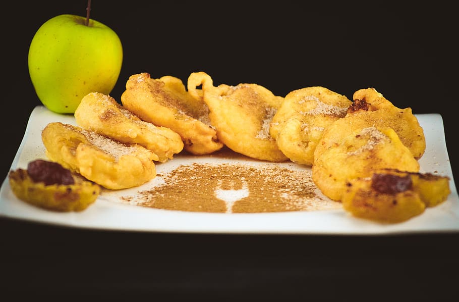 sweets, kaja, pancakes, plate, gastronomy, celebration, dessert HD wallpaper