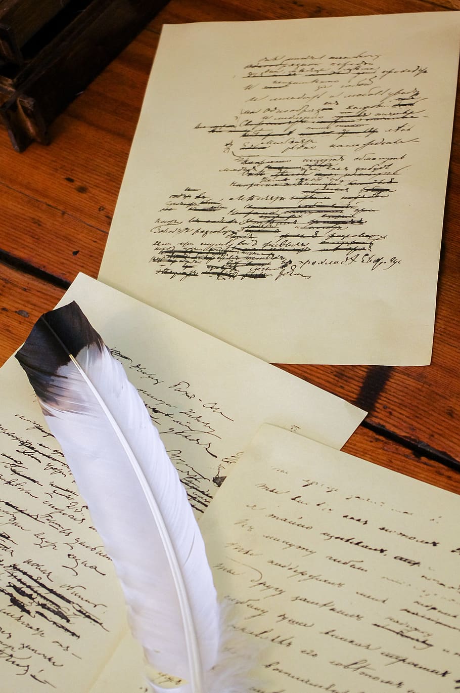 manuscript, pen, document, paper, written language, book, writing HD wallpaper