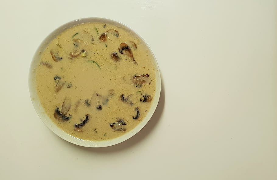 egg, food, bowl, meal, dish, soup, soup bowl, stew, plant, cooking batter HD wallpaper