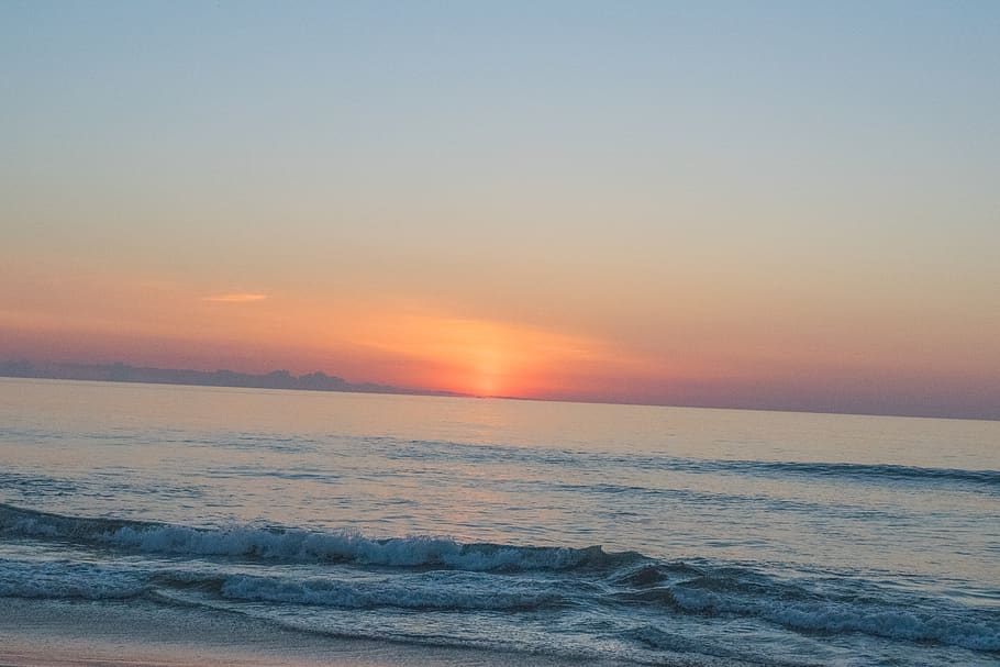 united states, virginia beach, sand, waves, sun, beautiful HD wallpaper
