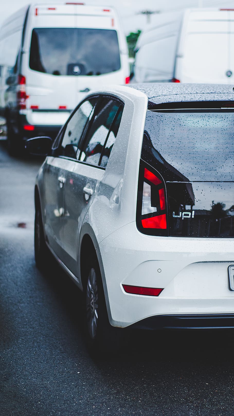 white 5-door hatchback, mode of transportation, car, motor vehicle HD wallpaper