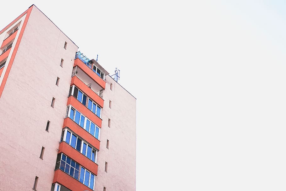 architecture, building, structure, establishment, apartment HD wallpaper