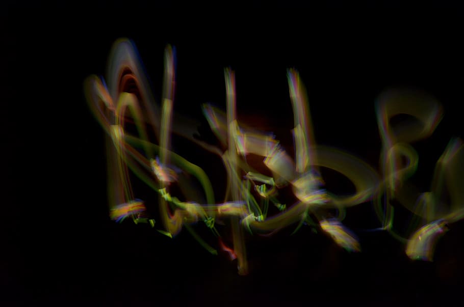 black background, motion, studio shot, no people, illuminated HD wallpaper