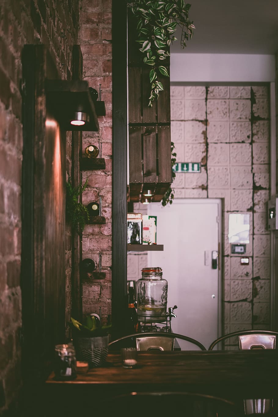 Architectural Photography of Kitchen, architecture, café, coffee shop HD wallpaper