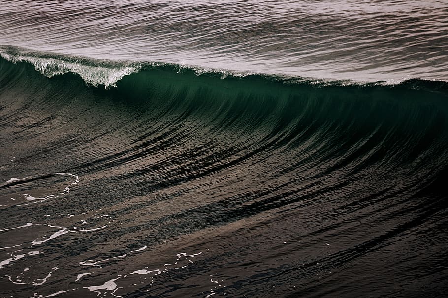 white sea waves view, ocean, water, outdoors, nature, avila beach, california HD wallpaper