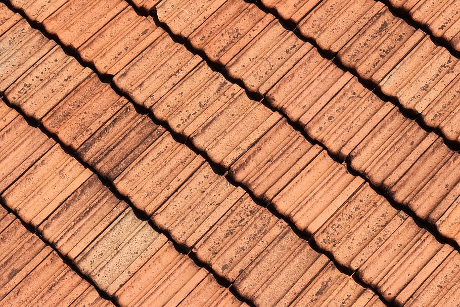 pattern, tiles, roof, red, brown, canon, princeabid photography HD wallpaper