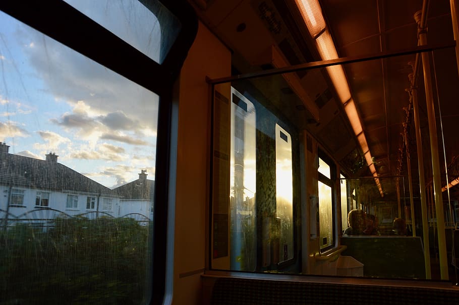 dart, dublin, architecture, window, built structure, glass - material HD wallpaper