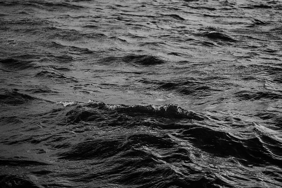 slight water ripples, sea, motion, wave, full frame, backgrounds HD wallpaper