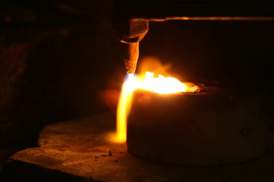 acetylene, material, fire, hot, weld, welding, burning, heat - temperature HD wallpaper