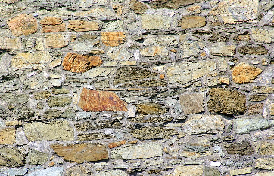 stone wall, old, facade, model, the background, texture, the structure of the HD wallpaper