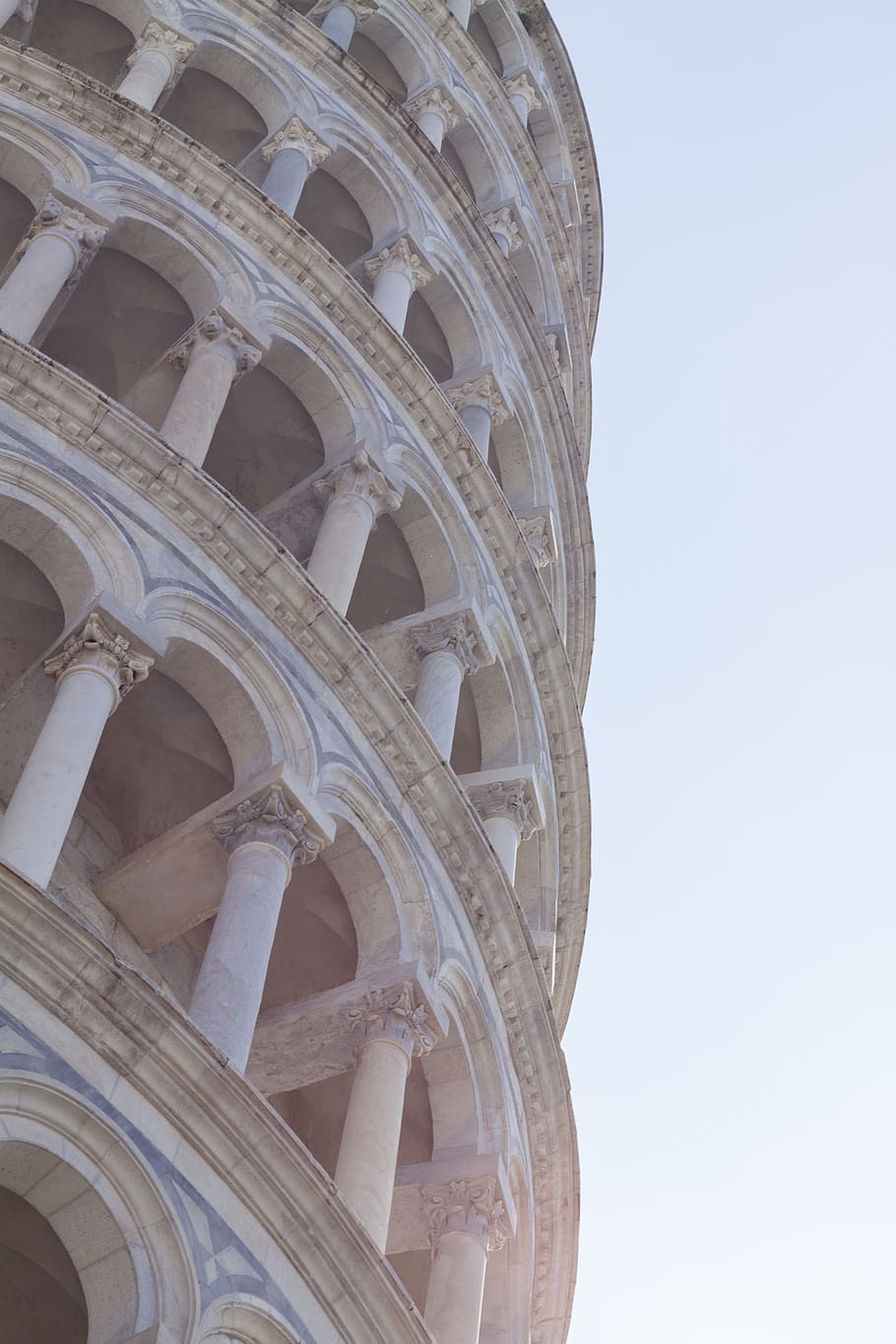 italy, pisa, low angle view, architecture, history, built structure HD wallpaper