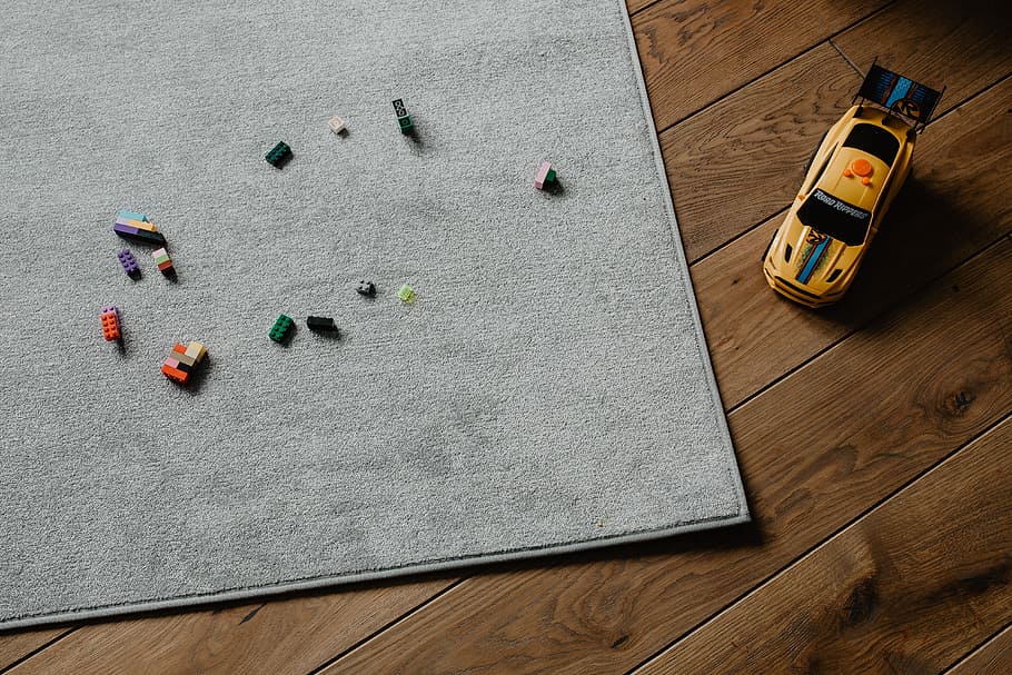 Child’s room with a few toys, interior, interior design, boy HD wallpaper