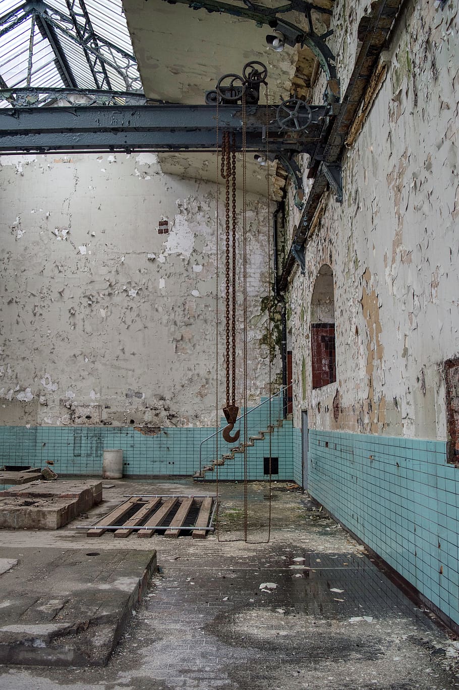 architecture, abandoned, built structure, weathered, damaged HD wallpaper