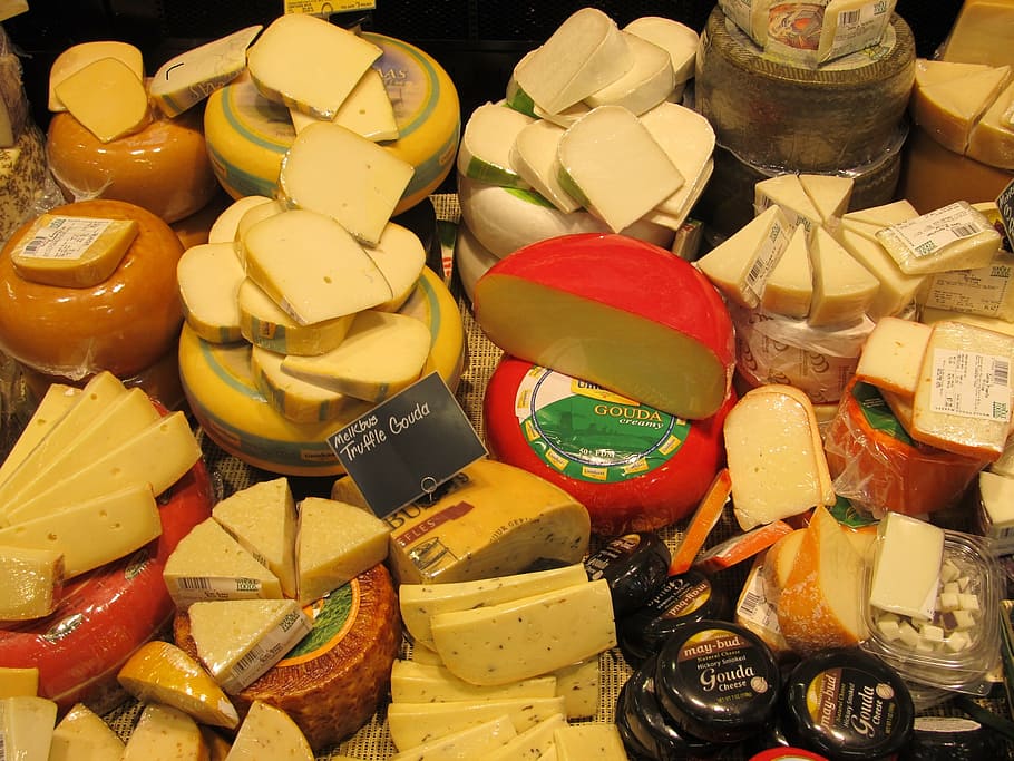 food, health, cheese, delight, healthy, choice, variation, large group of objects, HD wallpaper
