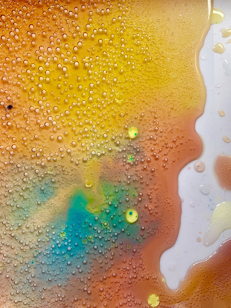 multicolored spilled liquid, yarraville, unit 8/37 stephen st HD wallpaper