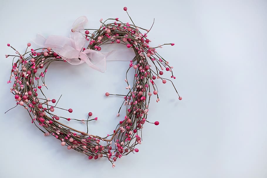 frame, border, white space, text space, heart, valentine, valentine's day HD wallpaper