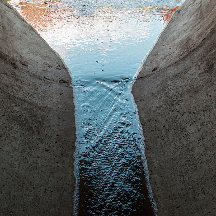 water, no people, day, high angle view, architecture, nature HD wallpaper