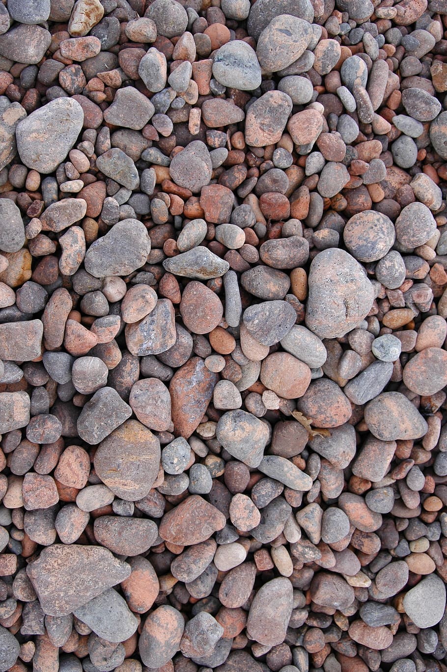 pebbles, beach, stones, ocean, sea, nature, pierre, rocks, full frame, HD wallpaper