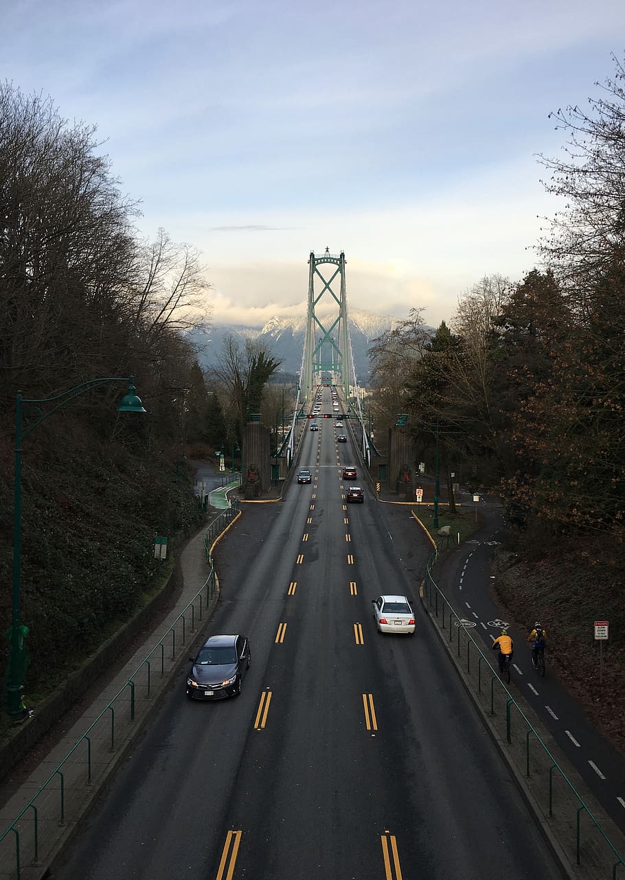 canada, vancouver, transportation, road, motor vehicle, car HD wallpaper