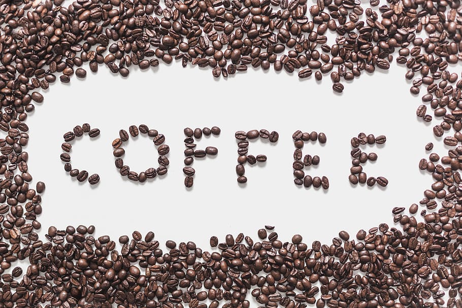 Coffee Spelled In Coffee Photo, Backgrounds, Textures, communication HD wallpaper
