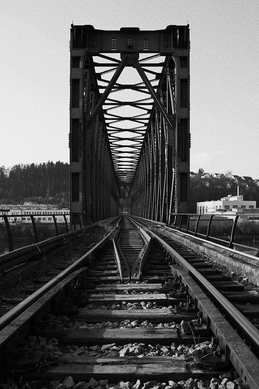 passau, bridge, building, architecture, railway, rail transportation HD wallpaper