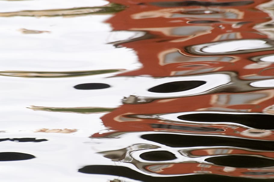 italy, venice, water, reflection, day, no people, close-up HD wallpaper