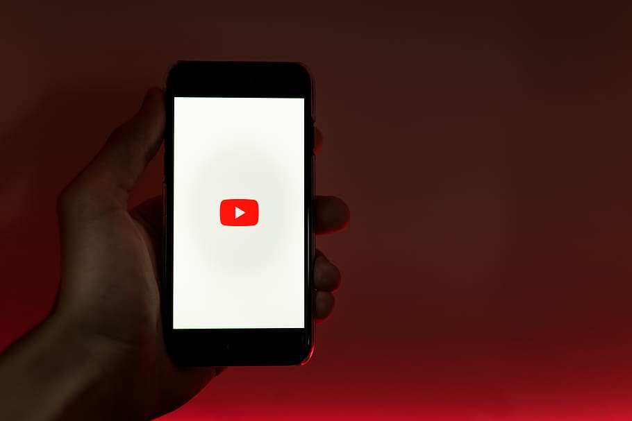 Youtube in smartphone, cell phone, electronics, mobile phone