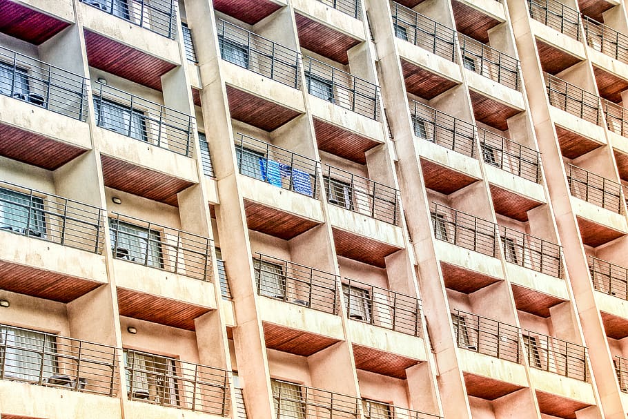 bowever, facade, architecture, building, house, window, towel HD wallpaper