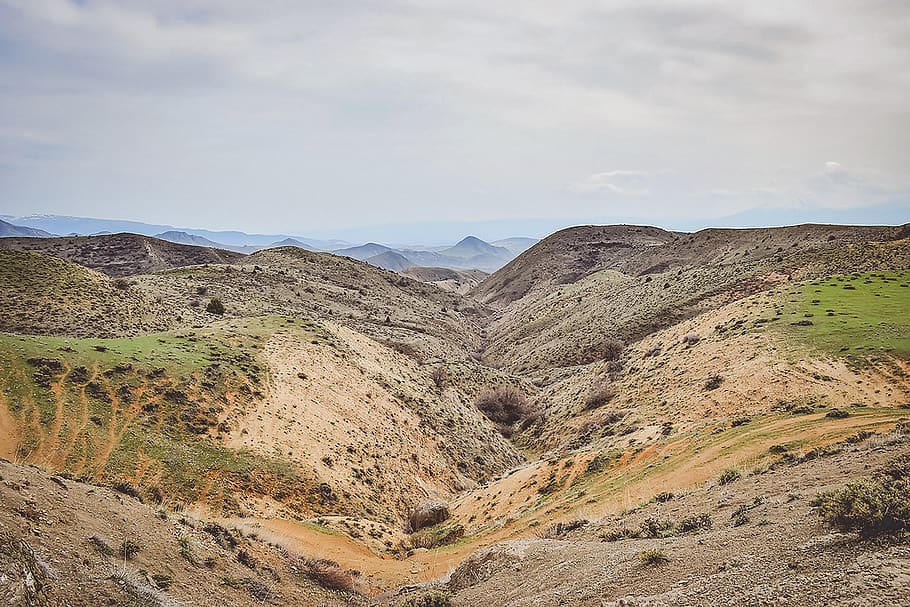 nature, outdoors, mountain, ground, countryside, road, dirt road HD wallpaper