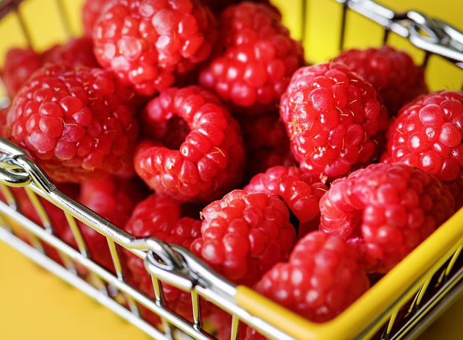 basket, berry, breakfast, cart, diet, food, fresh, frozen, fruit HD wallpaper