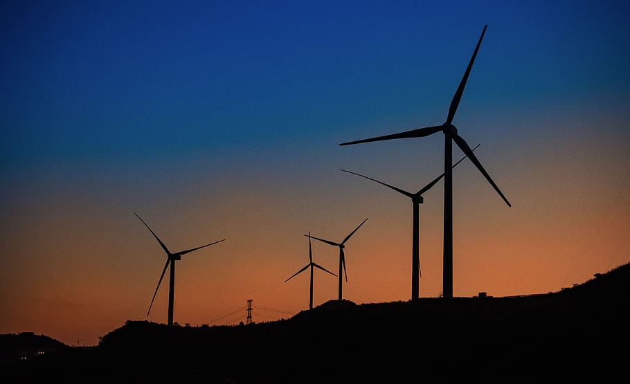 motor, machine, engine, wind turbine, spiral, coil, rotor, nature HD wallpaper