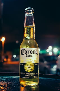 Corona Extra Beer Bottle, alcohol, alcoholic beverage, alcoholic drink HD wallpaper