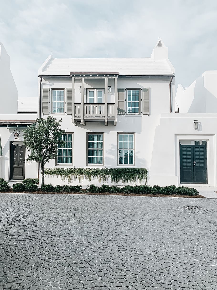path, walkway, house, window, housing, building, alys beach HD wallpaper