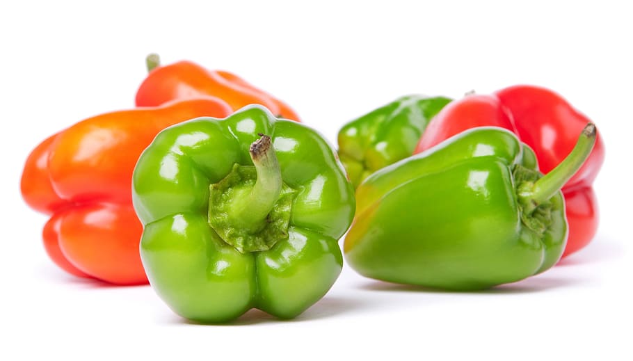 pepper, red, closeup, meal, diet, snack, peper, flavoring, nutrition, HD wallpaper